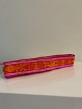 Artisanal Belt - Red & Orange