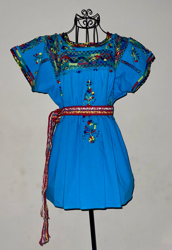 Tunic Mixteca Blue