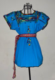 Tunic Mixteca Blue