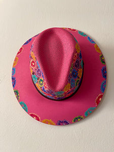 Colorful Floral Hat